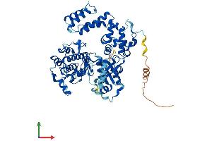Protein Structure (PS) image for G Protein-Coupled Receptor Kinase 6 (GRK6) (AA 1-576) protein (His tag) (ABIN7554068)