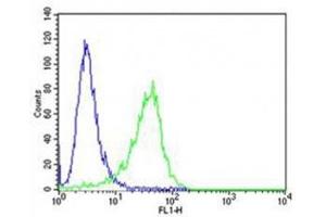 Flow Cytometry (FACS) image for anti-Receptor Tyrosine Kinase-Like Orphan Receptor 1 (ROR1) antibody (ABIN3032439)