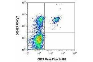 Flow Cytometry (FACS) image for anti-Chemokine (C-C Motif) Receptor 6 (CCR6) antibody (PE-Cy7) (ABIN2659155) (CCR6 Antikörper  (PE-Cy7))