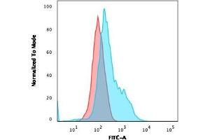 Flow Cytometric Analysis of PFA-fixed HeLa cells. (Annexin a1 Antikörper)