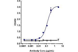 Immobilized human IL 5 His at 2 μg/mL can bind Anti-IL-5 Reference Antibody (mepolizumab), EC50=0.