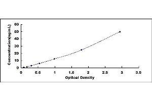 Typical standard curve (APP ELISA Kit)