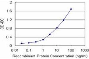 Sandwich ELISA detection sensitivity ranging from 0.