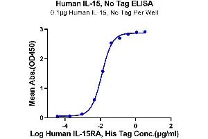 ELISA image for Interleukin 15 (IL15) protein (ABIN7274953)