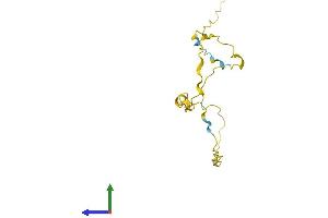 AlphaFold protein structure predicition of Human Recombinant CSNK1G2-AS1 Protein, UniprotID Q8NCQ2