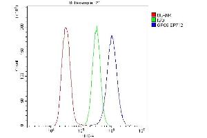 Flow Cytometry analysis of U20S cells using anti-Glypican 5/GPC5 antibody (ABIN7601084). (GPC5 Antikörper  (AA 28-538))