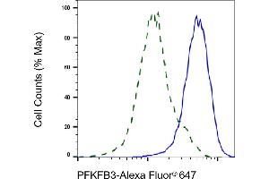 Validation of PFKFB3 knockdown using flow cytometry. (Rekombinanter PFKFB3 Antikörper)