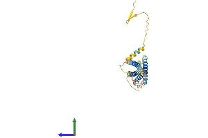 Protein Structure (PS) image for Transmembrane Protein 176B (TMEM176B) (AA 1-270) protein (His tag) (ABIN7544082)