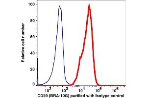 Flow Cytometry (FACS) image for anti-CD59 (CD59) antibody (ABIN3071853) (CD59 Antikörper)