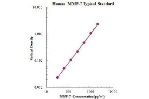 ELISA image for Matrix Metallopeptidase 7 (Matrilysin, Uterine) (MMP7) ELISA Kit (ABIN2681244) (MMP7 ELISA Kit)