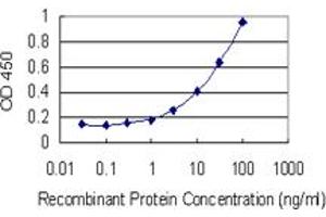 Detection limit for recombinant GST tagged MLN is 1 ng/ml as a capture antibody. (Motilin Antikörper  (AA 1-115))