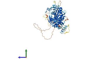 Protein Structure (PS) image for Guanylate Cyclase 1 Soluble Subunit Alpha (GUCY1A1) (AA 1-690) protein (His tag) (ABIN7547918)