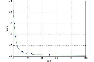 A typical standard curve