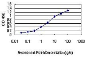 ELISA image for anti-Mitogen-Activated Protein Kinase Kinase Kinase 4 (MAP3K4) (AA 1201-1300) antibody (ABIN598812) (MAP3K4 Antikörper  (AA 1201-1300))