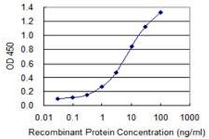 ELISA image for anti-serpin Peptidase Inhibitor, Clade B (Ovalbumin), Member 1 (SERPINB1) (AA 1-379) antibody (ABIN515234)
