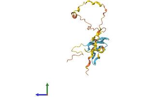 Protein Structure (PS) image for DAZ Associated Protein 2 (DAZAP2) (AA 1-168) protein (His tag) (ABIN7546987)