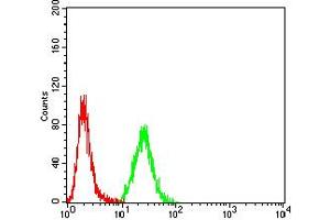 Flow Cytometry (FACS) image for anti-Keratin 10 (KRT10) (AA 345-454) antibody (ABIN5888939) (Keratin 10 Antikörper  (AA 345-454))