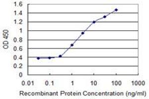 ELISA image for anti-Adaptor-Related Protein Complex 2, beta 1 Subunit (AP2B1) (AA 585-652) antibody (ABIN599347) (AP2B1 Antikörper  (AA 585-652))