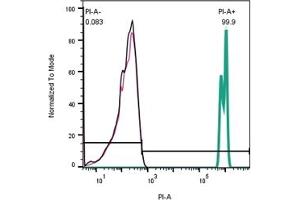 Direct flow cytometry of Stichodactyla Toxin in derived extracellular vesicles (EVs).