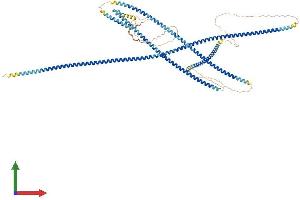 Protein Structure (PS) image for Bicaudal D Homolog 1 (BICD1) (AA 1-835) protein (His tag) (ABIN7558830)