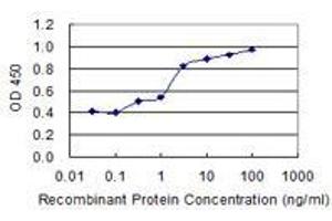 Detection limit for recombinant GST tagged LXN is 0. (Latexin Antikörper  (AA 151-222))