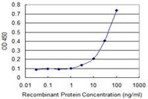 Detection limit for recombinant GST tagged TUBA2 is approximately 0. (TUBA3C Antikörper  (AA 1-418))