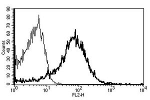 Flow Cytometry (FACS) image for anti-CD82 (CD82) antibody (PE) (ABIN1106589) (CD82 Antikörper  (PE))