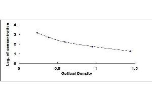 Typical standard curve (AGE ELISA Kit)