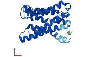 Protein Structure (PS) image for KDEL (Lys-Asp-Glu-Leu) Endoplasmic Reticulum Protein Retention Receptor 2 (KDELR2) (AA 1-212) protein (His tag) (ABIN7547425)