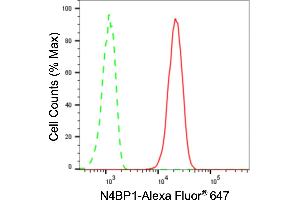 Flow cytometric analysis of N4BP1 expression in C2C12 cells using N4BP1 antibody (ABIN7799566), 1:2,000). (Rekombinanter N4BP1 Antikörper)