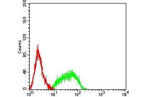 Flow Cytometry (FACS) image for anti-Protein Tyrosine Phosphatase Receptor Type F (PTPRF) (AA 1104-1163) antibody (ABIN7193270)