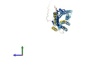 Protein Structure (PS) image for Opioid Receptor, mu 1 (OPRM1) (AA 1-398) protein (His tag) (ABIN7563250)