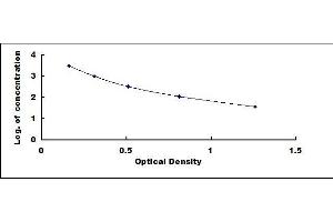 Typical standard curve (Neurotensin ELISA Kit)