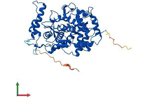 Protein Structure (PS) image for Farnesyltransferase subunit beta (FNTB) (AA 1-437) protein (His tag) (ABIN7547742)