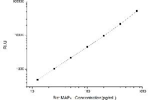 Typical standard curve