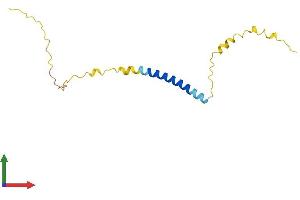 Protein Structure (PS) image for Glycophorin C (GYPC) (AA 1-128) protein (His tag) (ABIN7547995)