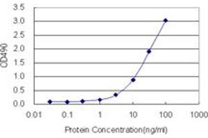Sandwich ELISA detection sensitivity ranging from 0.