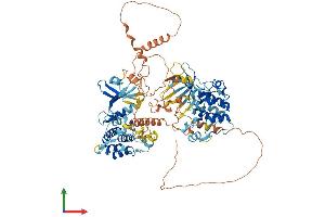 Protein Structure (PS) image for Ribosomal Protein S6 Kinase, 90kDa, Polypeptide 5 (RPS6KA5) (AA 1-863) protein (His tag) (ABIN7564481)