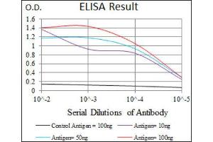 ELISA image for anti-GATA Binding Protein 6 (GATA6) (AA 491-557) antibody (ABIN1846324) (GATA6 Antikörper  (AA 491-557))
