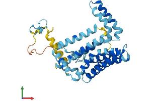 Protein Structure (PS) image for Peroxisomal Biogenesis Factor 16 (PEX16) (AA 1-336) protein (His tag) (ABIN7550727)