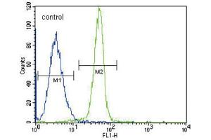Flow Cytometry (FACS) image for anti-Leptin Receptor (LEPR) antibody (ABIN3002526) (Leptin Receptor Antikörper)