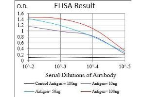 Black line: Control Antigen (100 ng), Purple line: Antigen(10 ng), Blue line: Antigen (50 ng), Red line: Antigen (100 ng),