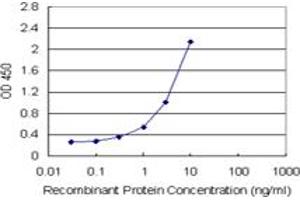 Sandwich ELISA detection sensitivity ranging from 0.