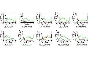Flow Cytometry (FACS) image for anti-Carcinoembryonic Antigen-Related Cell Adhesion Molecule 19 (CEACAM19) antibody (ABIN179727)