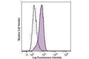 Flow Cytometry (FACS) image for anti-C-Type Lectin Domain Family 7, Member A (CLEC7A) antibody (ABIN2664628)