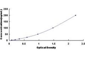 Typical standard curve (UBD ELISA Kit)