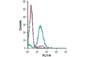 Flow Cytometry (FACS) image for anti-Opioid Receptor, mu 1 (OPRM1) (AA 22-38), (Extracellular), (N-Term) antibody (ABIN7043403)