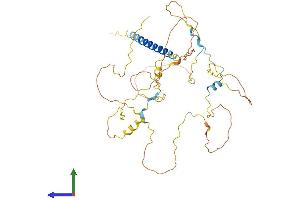 Protein Structure (PS) image for phosphoprotein Associated with Glycosphingolipid Microdomains 1 (PAG1) (AA 1-429) protein (His tag) (ABIN7557124)