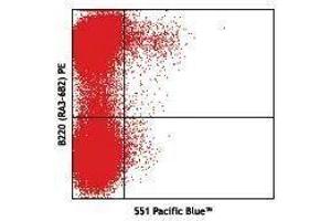 Flow Cytometry (FACS) image for anti-Siglec H antibody (Pacific Blue) (ABIN2662366) (Siglec H Antikörper  (Pacific Blue))
