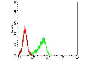 Flow Cytometry (FACS) image for anti-Aurora Kinase A (AURKA) (AA 268-404) antibody (ABIN5611121)